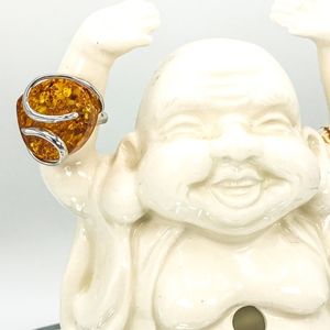 SS & CHUNKY Amber RIng